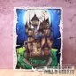 Preview: aall create clear stamp Nightfall Castle 1