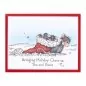 Preview: House-Mouse Christmas Friends Spellbinders Gummistempel 2