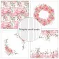 Preview: Simple and Basic Opulent Pink Flowers 12x12 inch Paper Pack 2