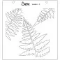 Preview: Fern Layered Stencils Schablonen Sizzix 3