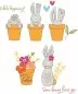 Preview: Bunny Bits & Blooms Sizzix & Catherine Pooler Thinlits Stanzen & Stempel