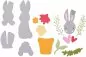 Preview: Bunny Bits & Blooms Sizzix & Catherine Pooler Thinlits Stanzen & Stempel 2