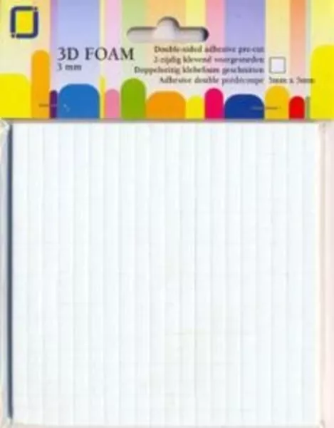 3D Foam 5 mm x 5 mm x 3 mm JEJE Produkt 2