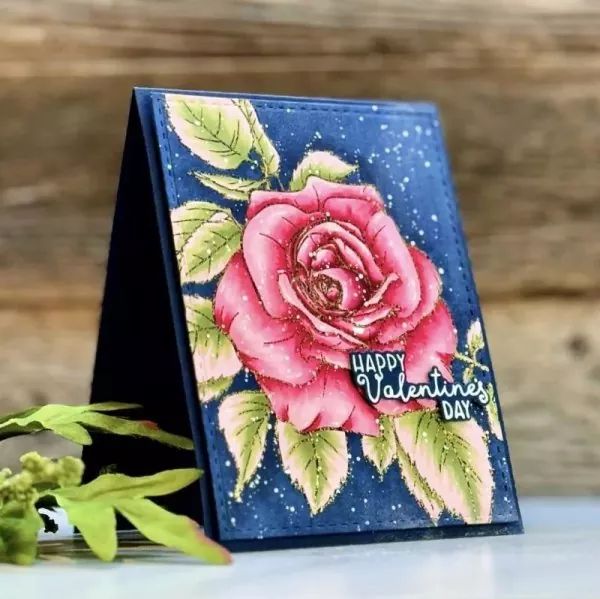 Smell the Roses Stamp & Die Bundle Colorado Craft Company 2
