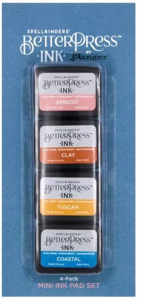 Spellbinders BetterPress Mini Ink Set Desert Sunset