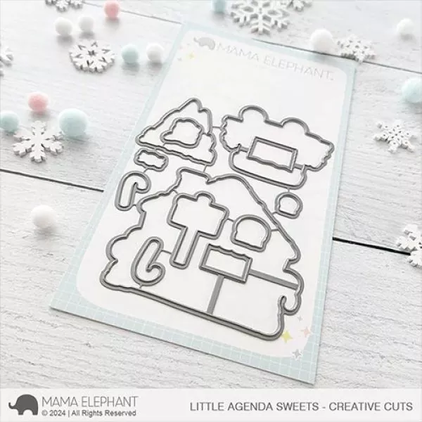 Little Agenda Sweets Stanzen Creative Cuts Mama Elephant