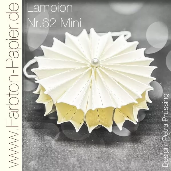 Stanze für Lampion Nr.62 Mini Stanzenset FarbTon Papier 1