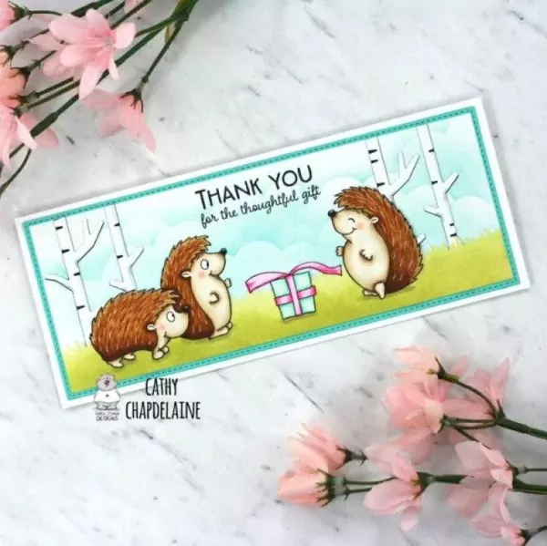 Hedgehog with Gifts BUNDLE Stempel + Stanzen Gerda Steiner Designs 2