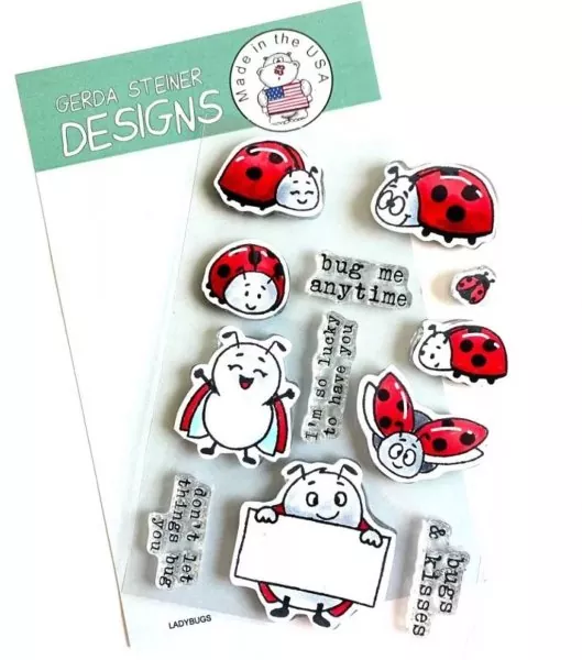 Ladybugs BUNDLE Stempel + Stanzen Gerda Steiner Designs