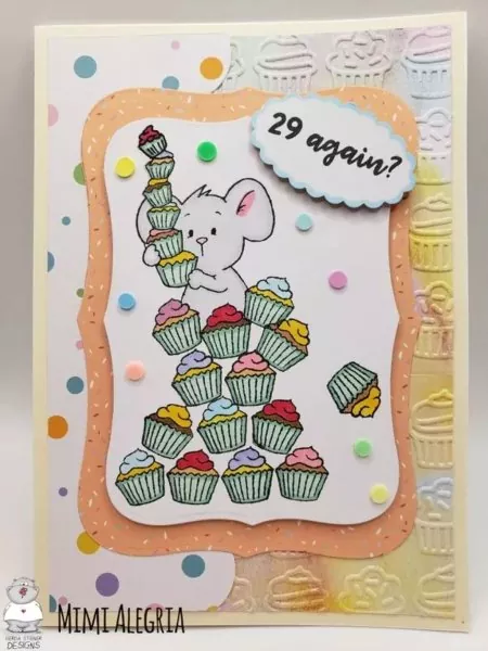 Cupcake Mice BUNDLE Stempel + Stanzen Gerda Steiner Designs 2