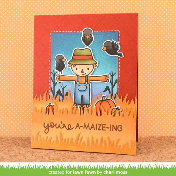 Happy Harvest Coloring Stencils Schablonen Lawn Fawn 2