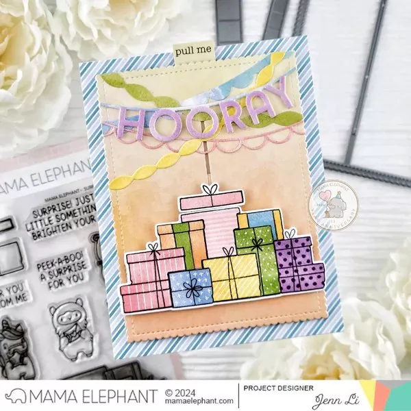 Pull Paper Slider Dies Creative Cuts Mama Elephant 3