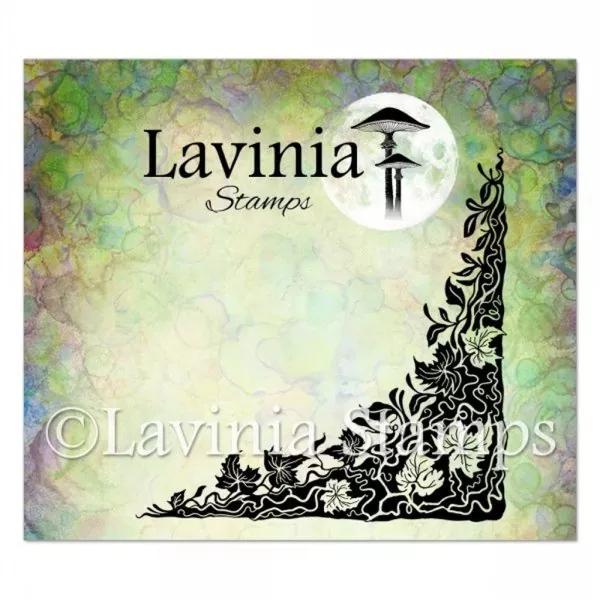 Wild Leaf Corner Lavinia Clear Stamps