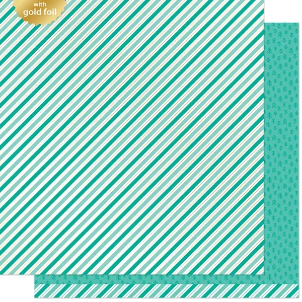 Candy Cane Lane Pine Tree lawn fawn scrapbooking papier