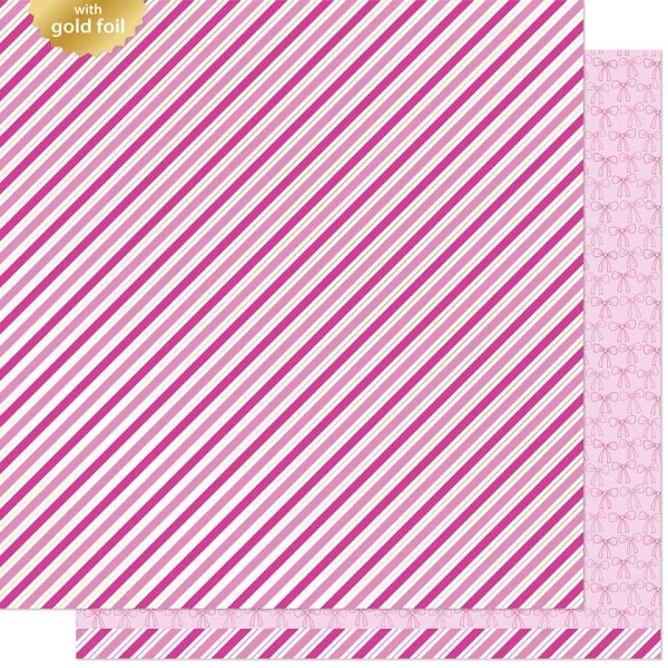 Candy Cane Lane Gift Wrap lawn fawn scrapbooking papier