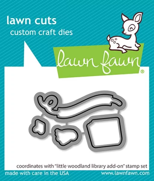 Little Woodland Library Add-On Stanzen Lawn Fawn