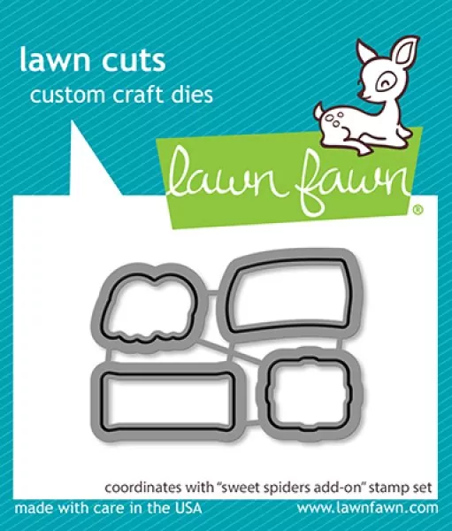 Sweet Spiders Add-On Stanzen Lawn Fawn