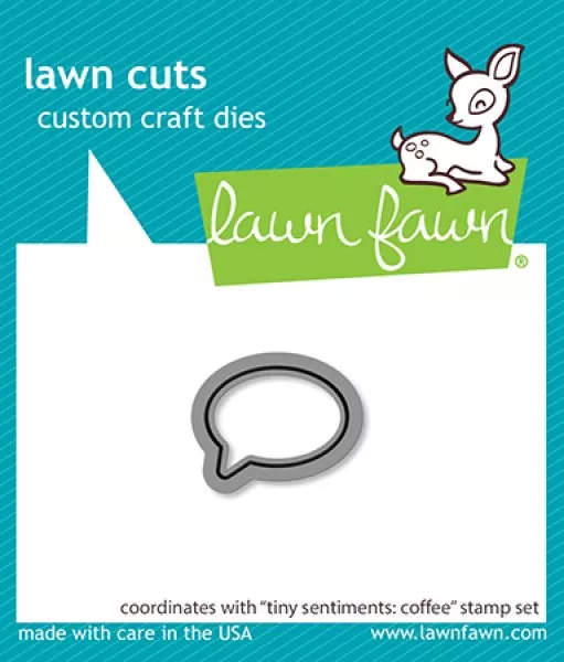 Tiny Sentiments: Coffee Stanzen Lawn Fawn