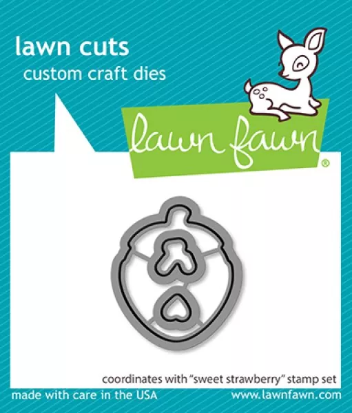 Sweet Strawberry Stanzen Lawn Fawn