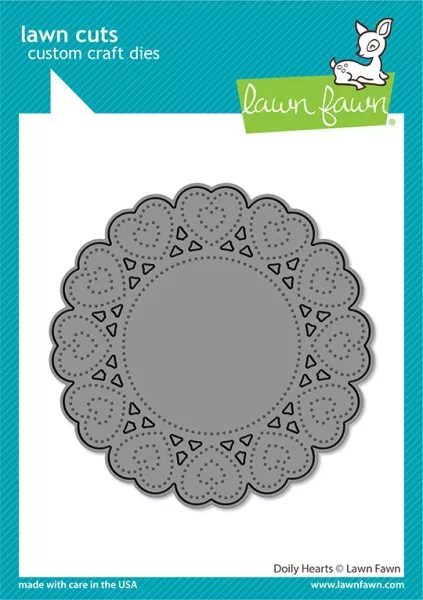 Doily Hearts Stanzen Lawn Fawn