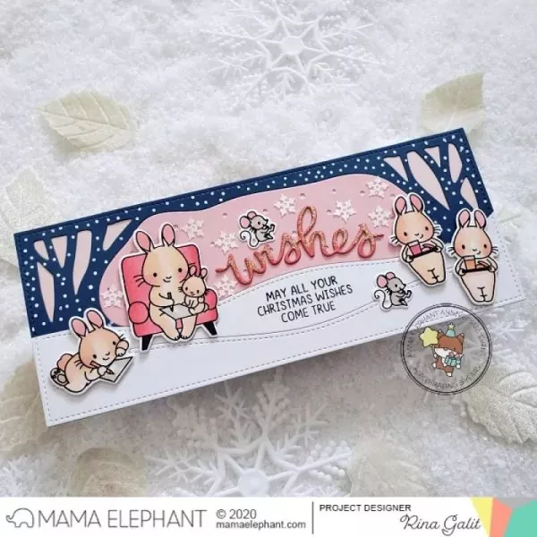 Sincerely Yours Mama Elephant Stamp & Die Bundle 3