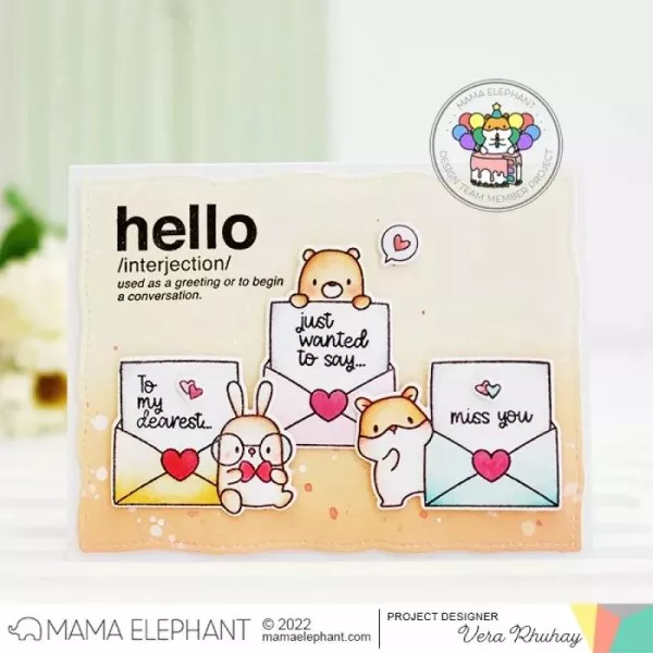 To My Dearest Mama Elephant Stamp & Die Bundle 2