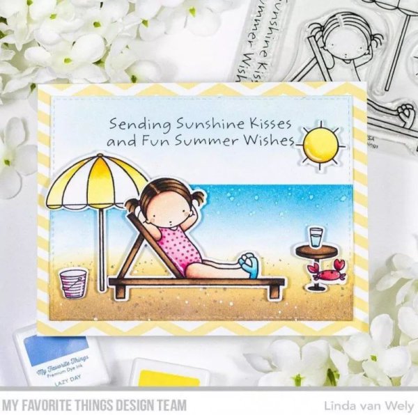 my favorite things Stamp & Die Bundle Sunshine Kisses 3