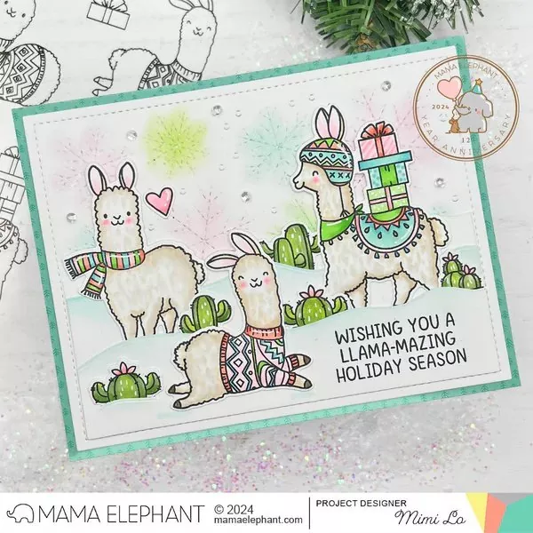 Fa La Llama Clear Stamps Mama Elephant 5