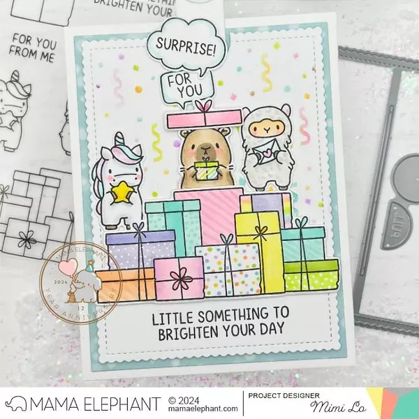 Surprise Gifts Clear Stamps Mama Elephant 5