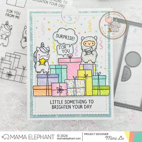 Surprise Gifts Clear Stamps Mama Elephant 4