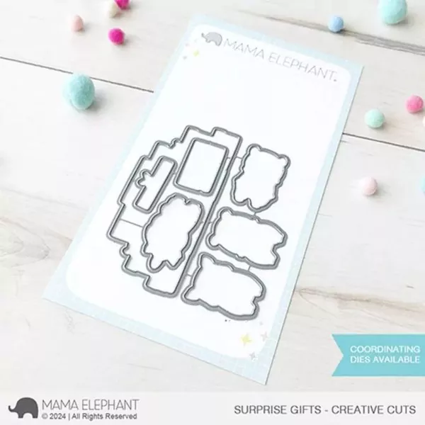 Surprise Gifts Mama Elephant Stamp & Die Bundle 1