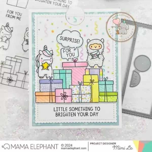 Surprise Gifts Mama Elephant Stamp & Die Bundle 5