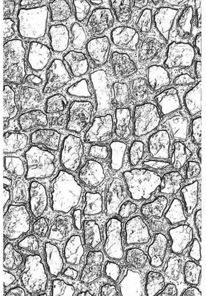 Mini Cobblestone 3D Embossing Folder von Tim Holtz by Sizzix 1