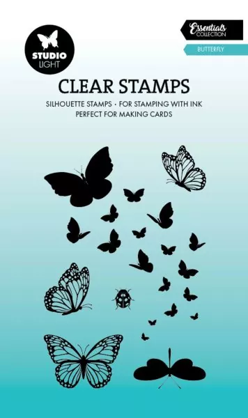 Essentials Nr. 738 Butterfly studio light clearstamps