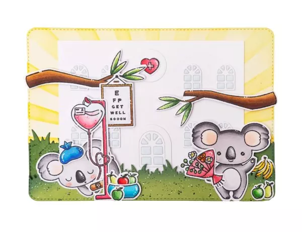 studio light Sweet Stories Koala Stempel & Stanzen Set Studio Light 4