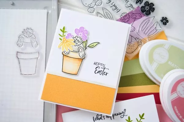 Bunny Bits & Blooms #2 Sizzix & Catherine Pooler Thinlits Stanzen 5