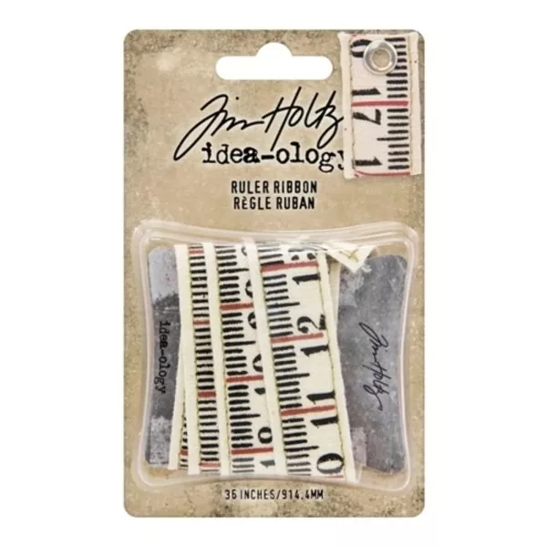 Ruler Ribbon Idea-ology Tim Holtz