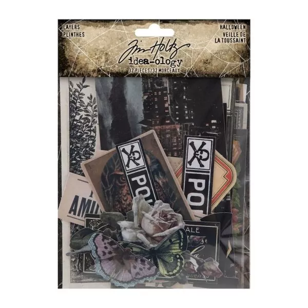 Halloween Layers Idea-ology Tim Holtz