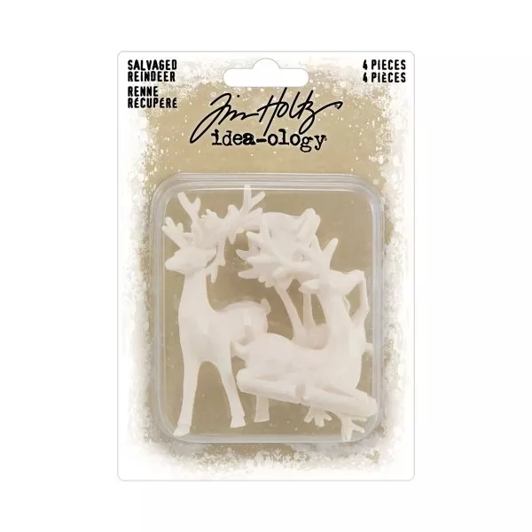 Salvaged Reindeer Christmas 2024 Idea-ology Tim Holtz