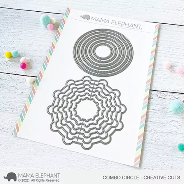 Combo Circle Stanzen Creative Cuts Mama Elephant