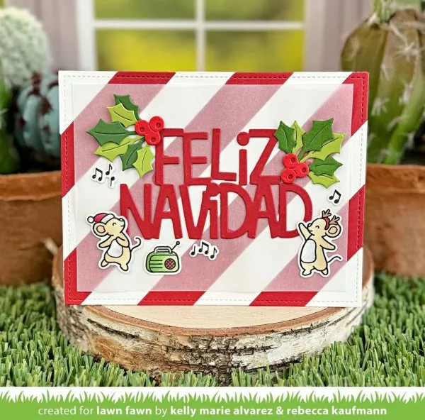 Giant Feliz Navidad Stanzen Lawn Fawn 1