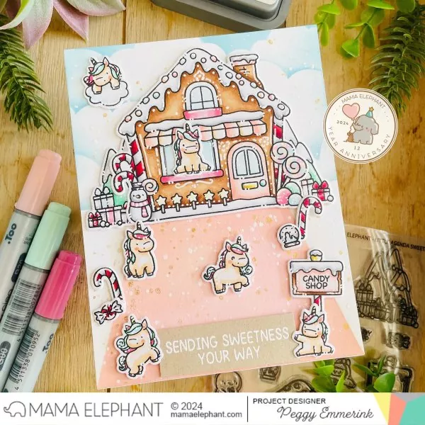 Little Agenda Sweets Clear Stamps Stempel Mama Elephant 1