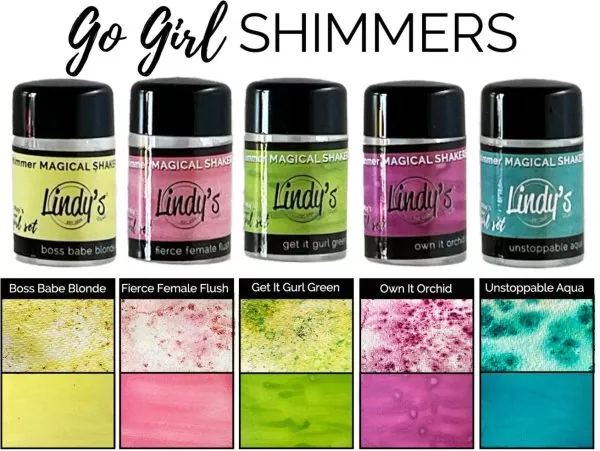 Go Girl! SHIMMERS Magical Shaker 2.0 Boss Babe Blonde Lindy's Stamp Gang 2