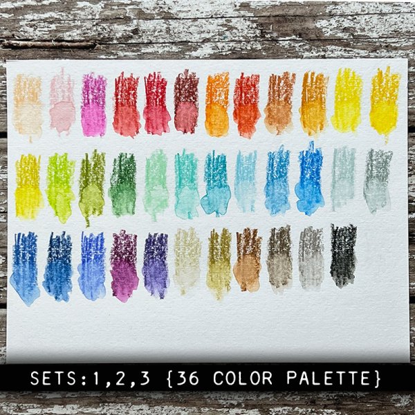 Tim Holtz Distress Watercolor Pencils - Set 1 Ranger