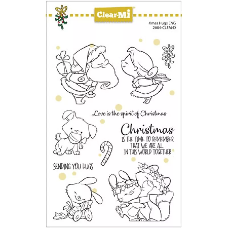 XMas Hugs Stempel Impronte D'Autore