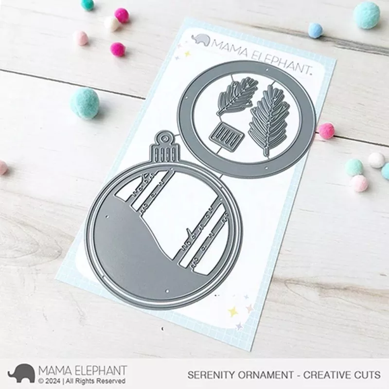 Serenity Ornament Stanzen Creative Cuts Mama Elephant