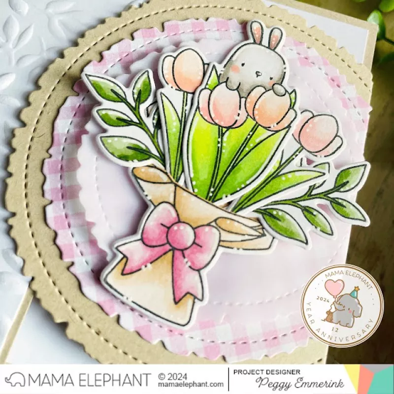 Build A Bouquet Clear Stamps Stempel Mama Elephant 2