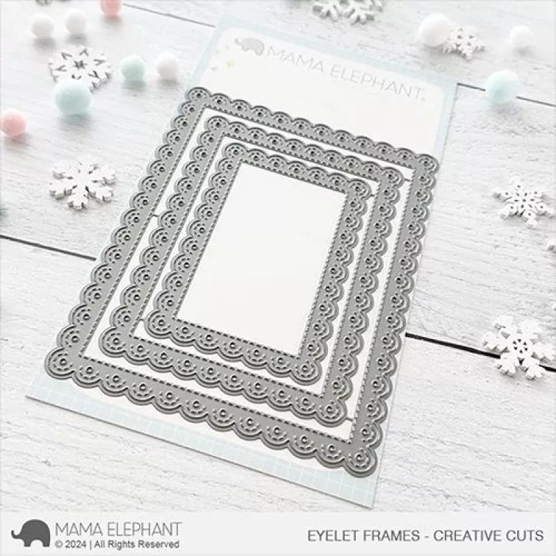 Eyelet Frames Stanzen Creative Cuts Mama Elephant