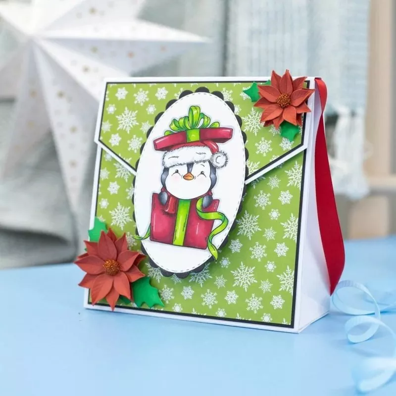 Sending Holiday Cheer stempel set crafters companion 2