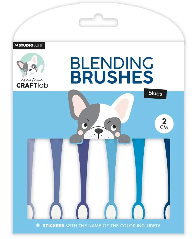 Creative Craftlab Studio Light Blending Brushes Blues